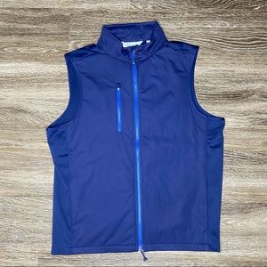 Peter Millar Crown Sport Mens Sz Medium Blue Vest